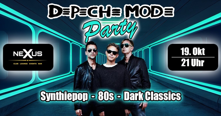 Depeche Mode Party ⎮ Synthiepop - 80er - Dark Classics