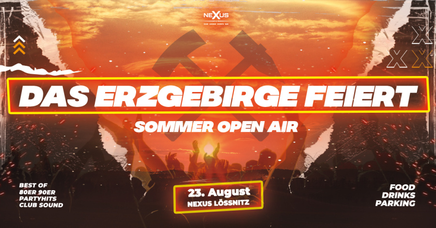 DAS ERZGEBIRGE FEIERT ⎮ Open Air 23.08